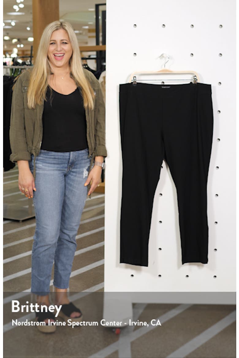 Slim Zip Cuff Ankle Pants video