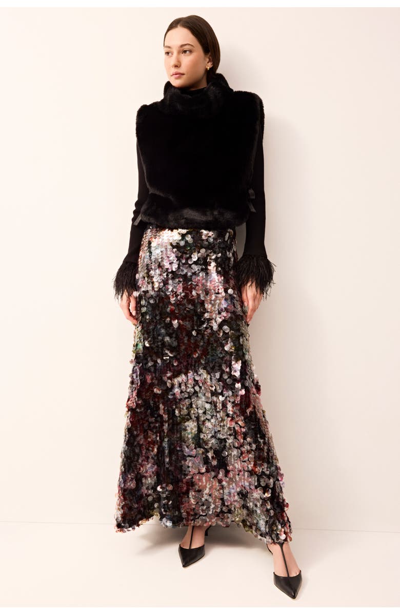 Marie Oliver Odessa Skirt, Main, color, Euphoria Sequin