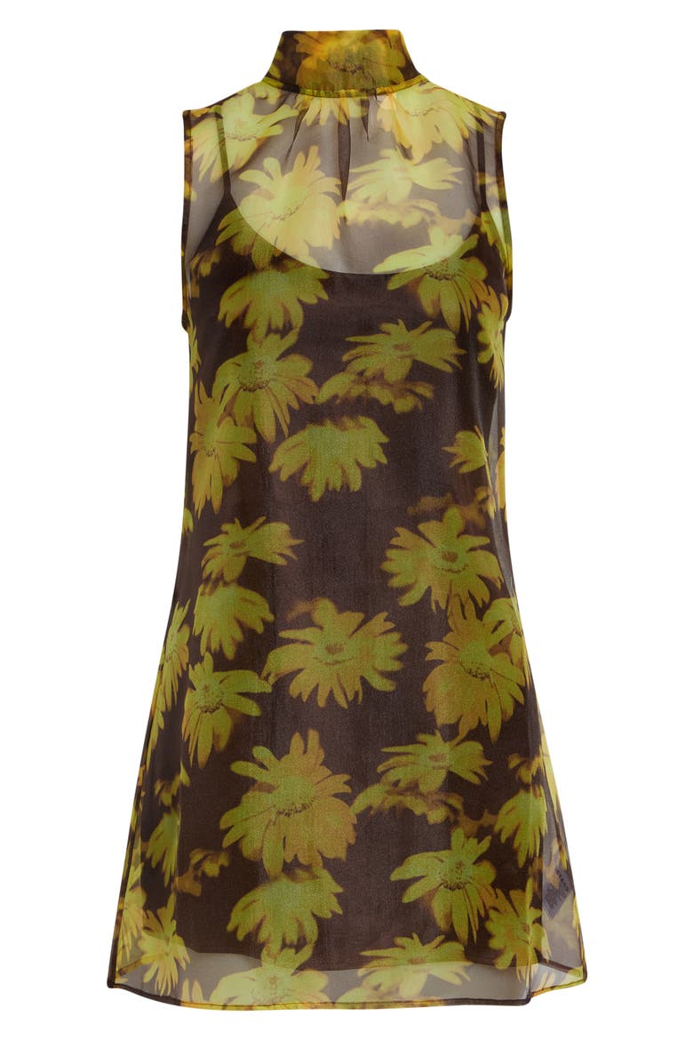 Albee Minidress, Alternate, color, GOLDEN DAISY