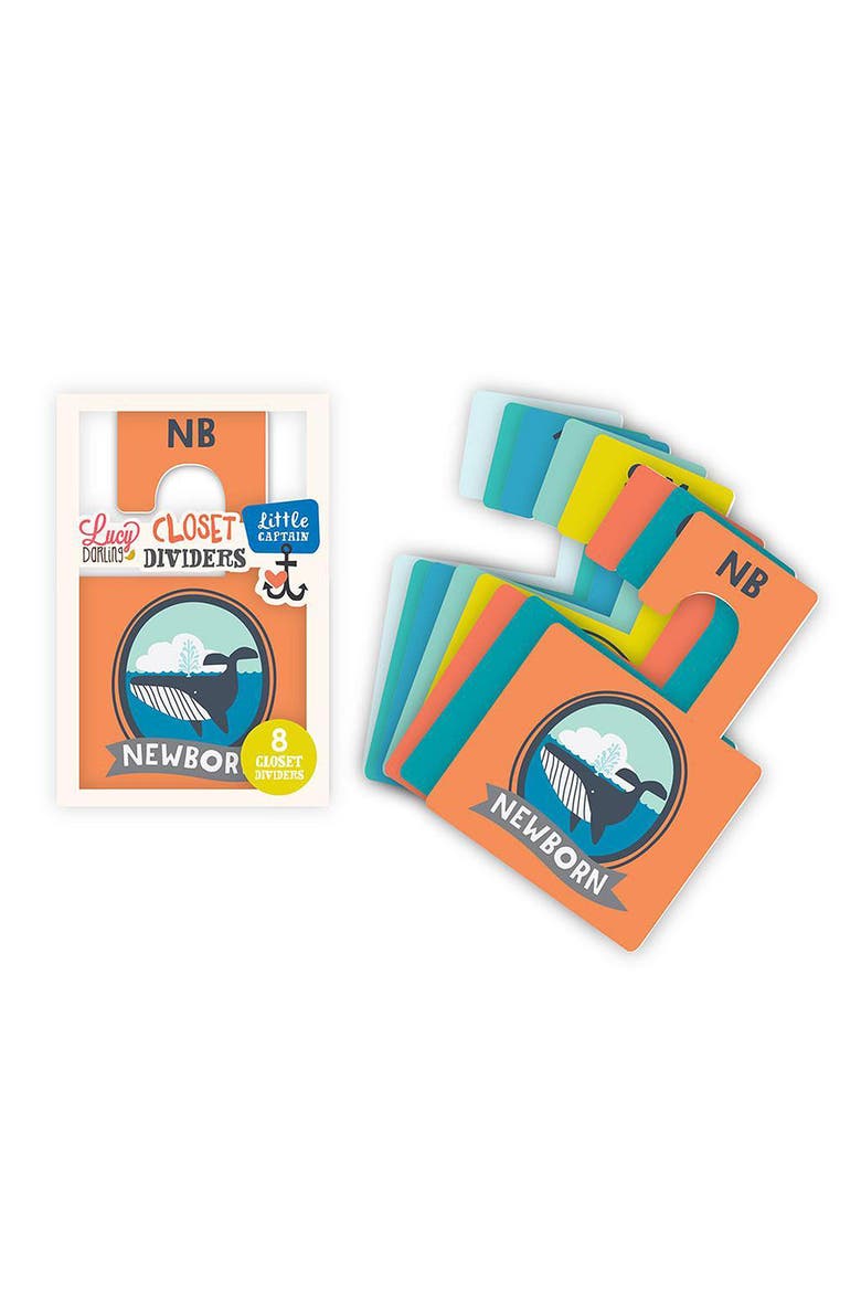 Little Captain Closet Dividers, Main, color, MULTI