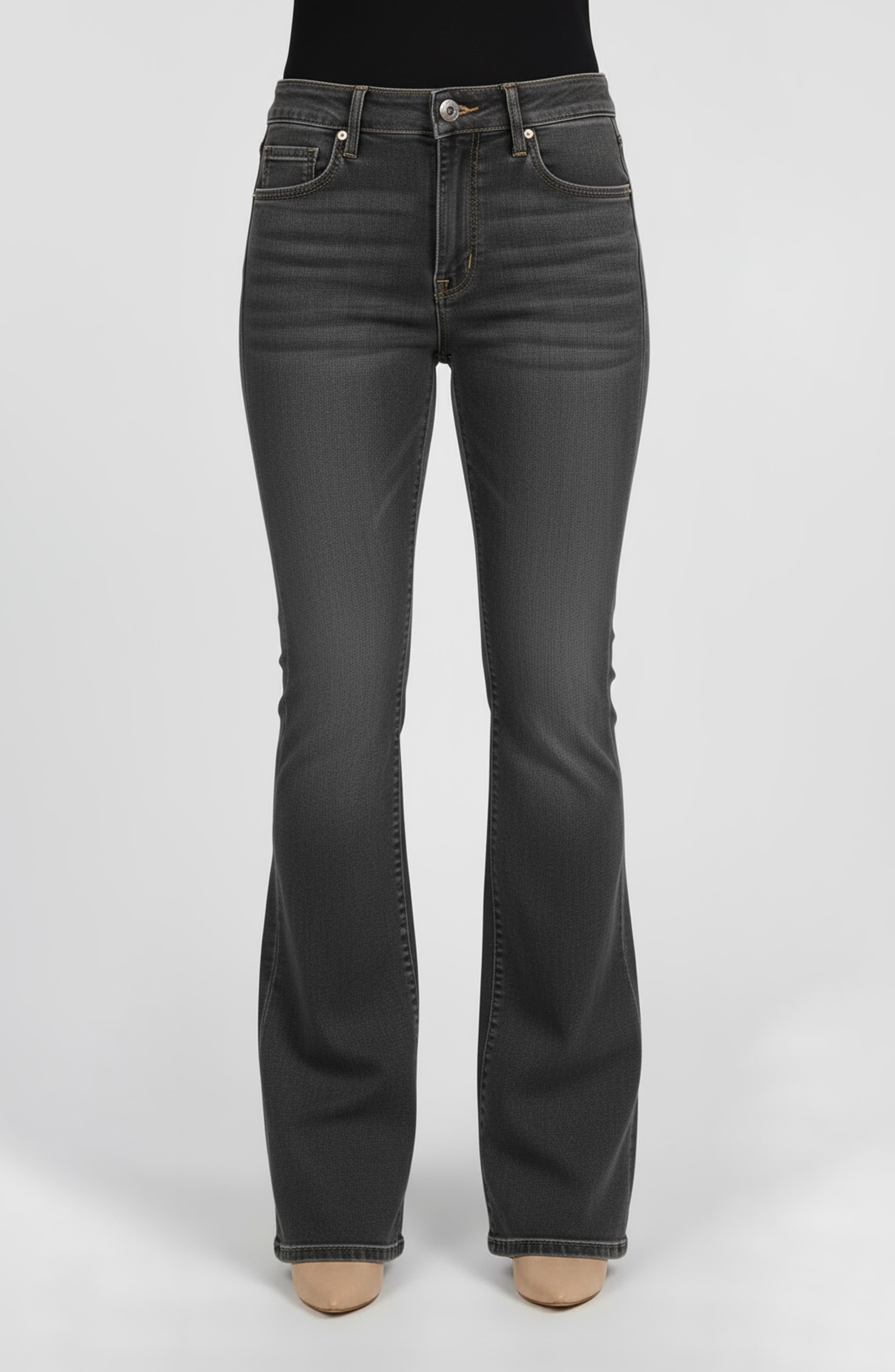bebe The Core Flare Leg Jeans