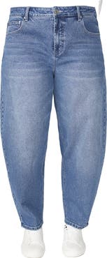 ELOQUII The Barrel Leg Jean