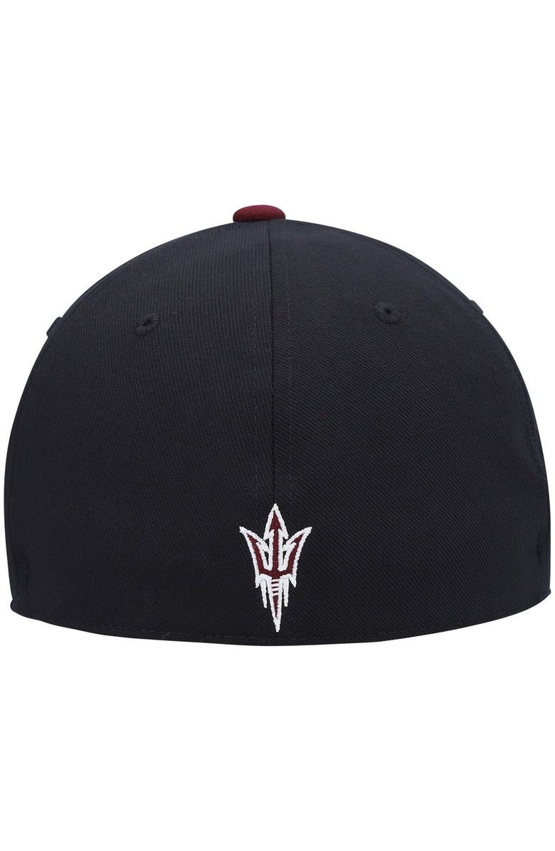 adidas Men's adidas Black Arizona State Sun Devils On-Field Baseball Fitted Hat, Alternate, color, 