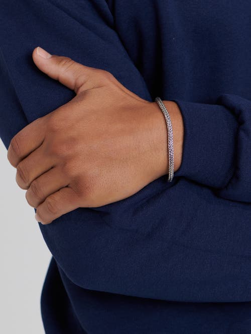 Devata Foxtail Chain Bracelet In Metallic