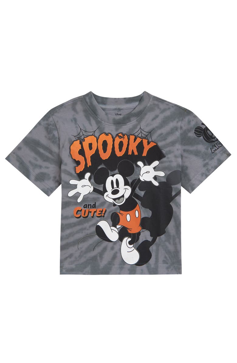 Disney Pixar Short Sleeve T-Shirt, Main, color, Mickey Bat Grey