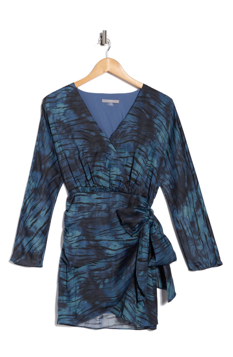 Tart Isono Long Sleeve Dress, Alternate, color, Twilight Zebra