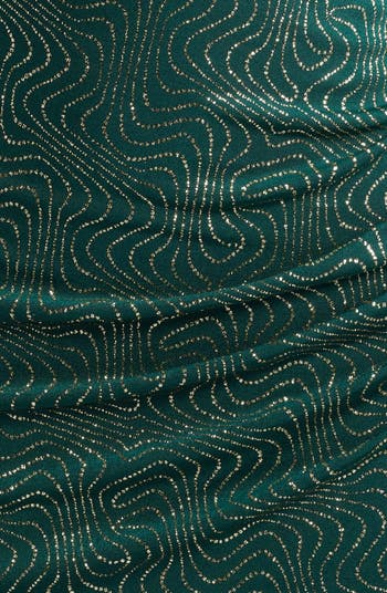 Glitter Swirl Strappy Dress