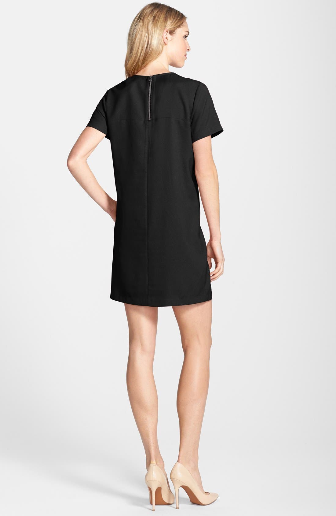 Crepe Shift Dress - image 2