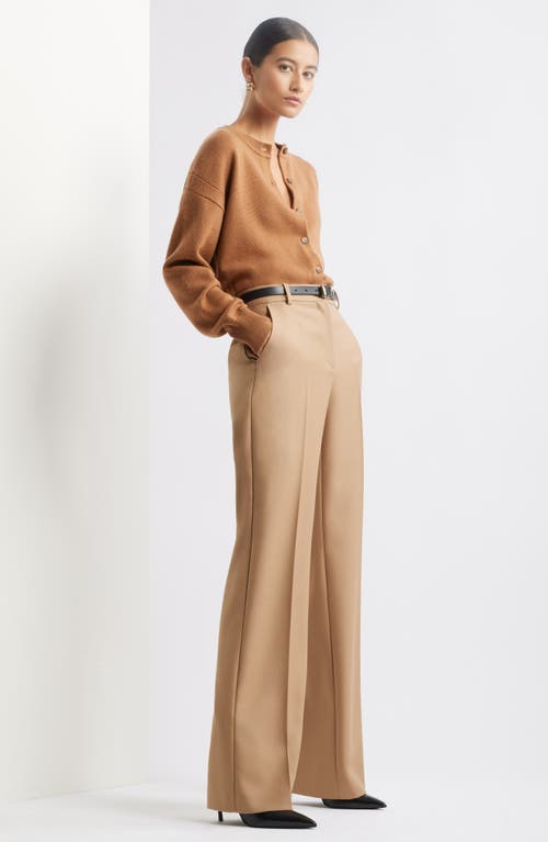 Nordstrom Merino Wool Cardigan In Tan Thrush