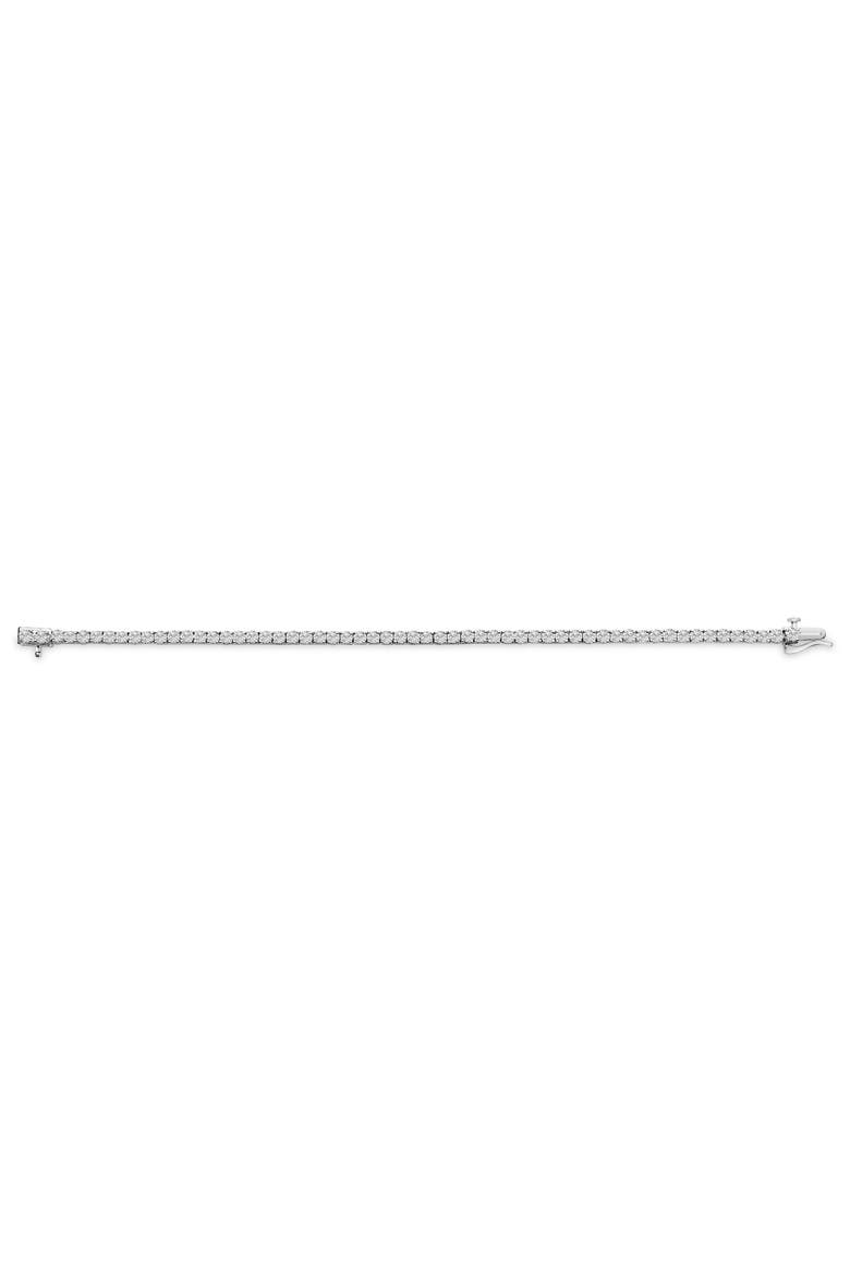 14K White Gold 6.00 Cttw Lab Grown Diamond Classic Tennis Bracelet  - 7.25", Alternate, color, White
