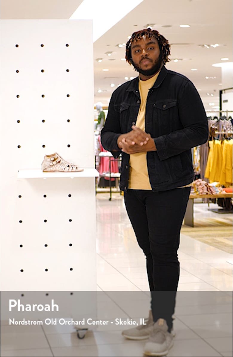 Claire Woven Gladiator Sandal, sales video thumbnail