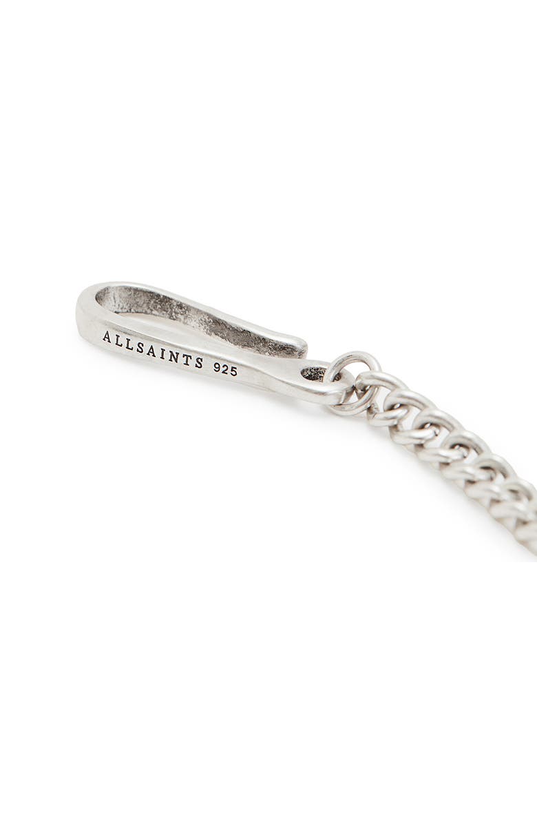 AllSaints Men's Curb Chain Necklace, Alternate, color, Warm Silver