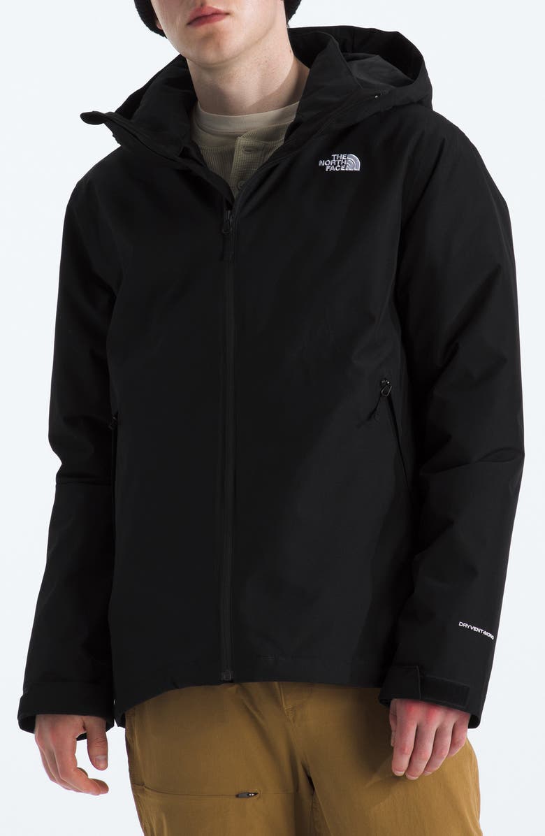 The North Face Carto Mono TriClimate<sup>®</sup> Waterproof 3-in-1 Jacket, Main, color, Tnf Black