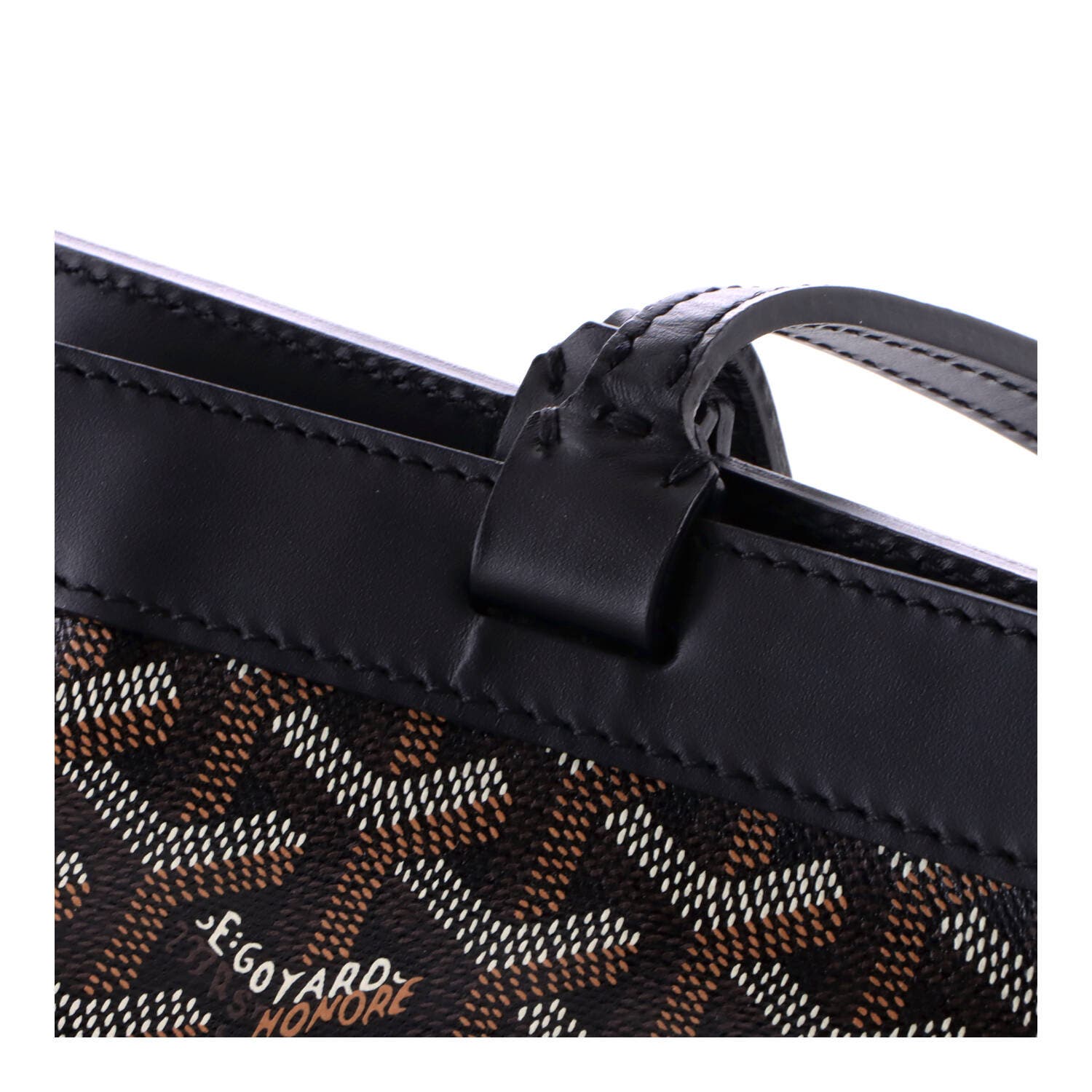 Bellechasse Bag Coated Canvas PM, Alternate, color, Black