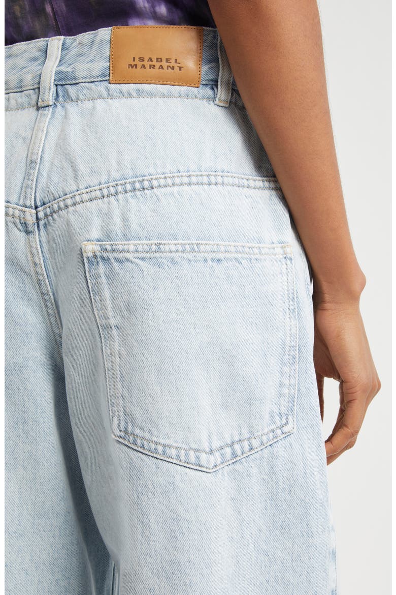 Rachelle Pleated Jeans, Alternate, color, LIGHT BLUE