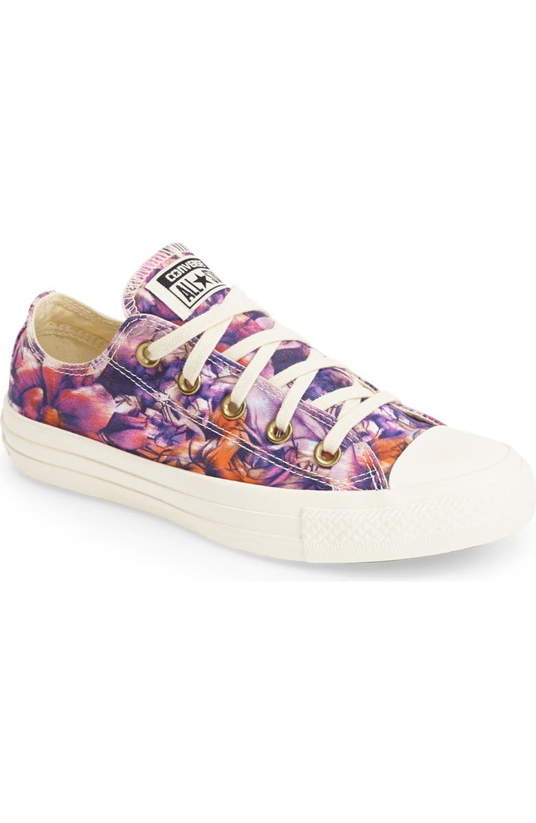 Converse Chuck Taylor<sup>®</sup> Floral Print Sneaker, Main, color,