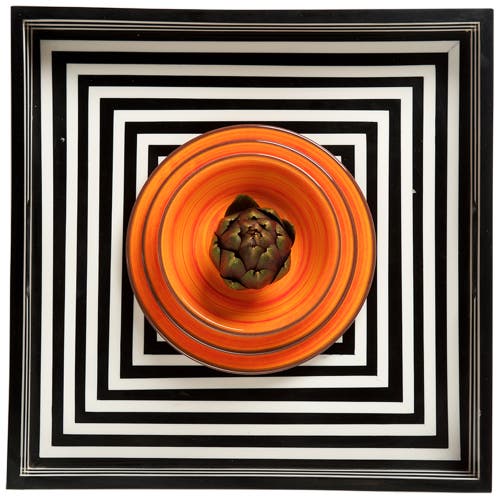 Mario Luca Giusti St. Tropez Salad Plate In Orange