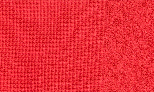 Nic + Zoe Nic+zoe Pixel Mock Neck Sweater In Red