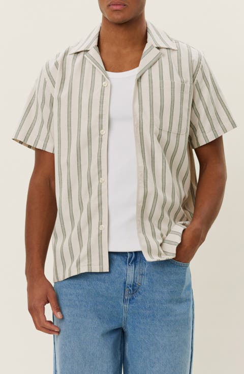 Lawson Stripe Camp Shirt