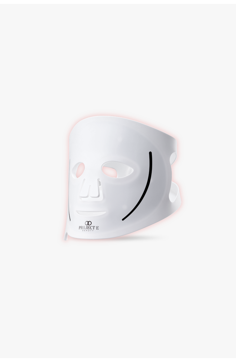 Project E Beauty Lumalux Face Pro LED Light Therapy Mask, Main, color, White