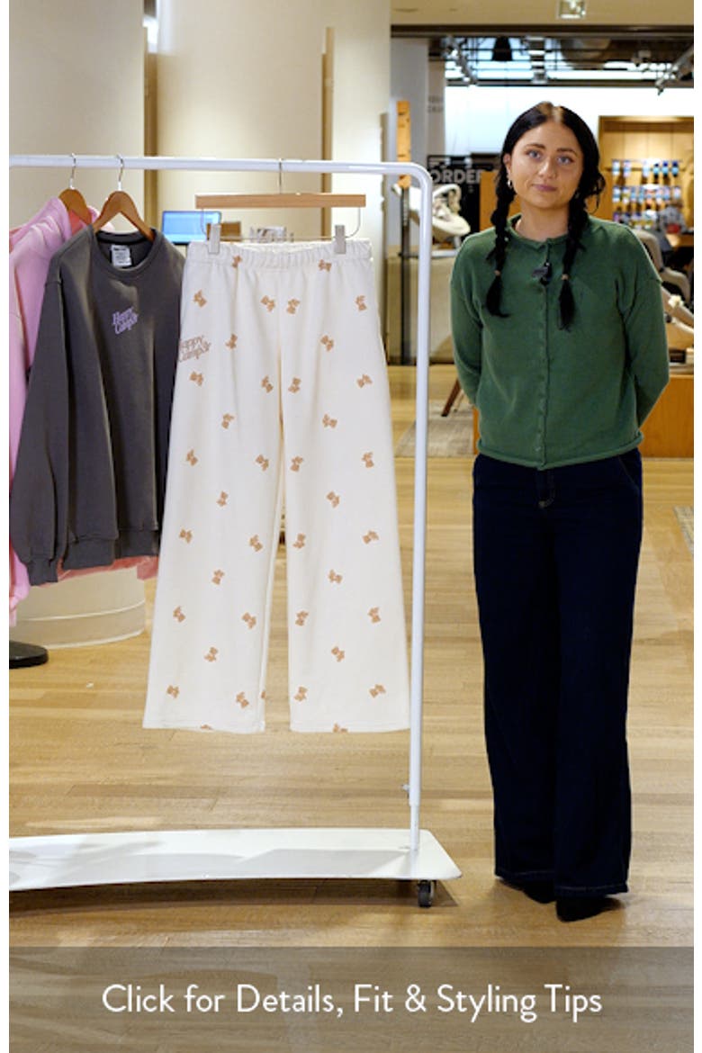 Dreams Wide Leg Sweatpants video