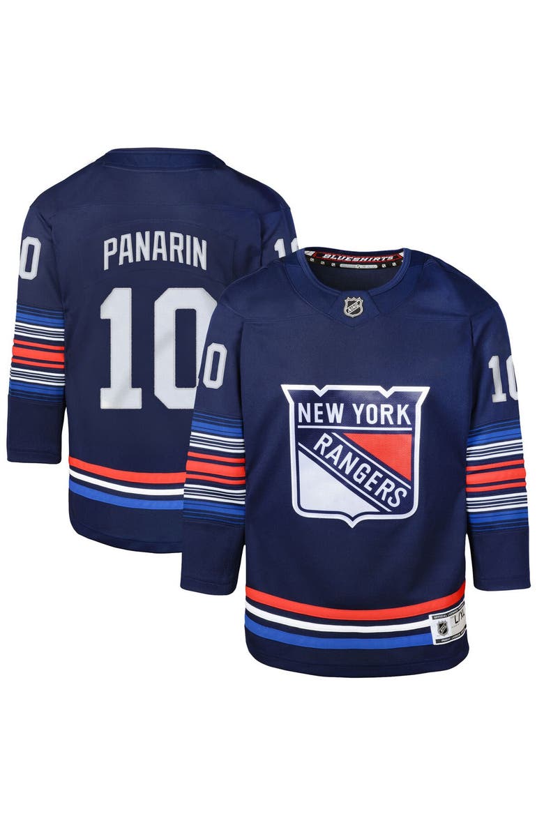 Youth Artemi Panarin Navy New York Rangers Alternate Premier Player Jersey, Main, color, Navy