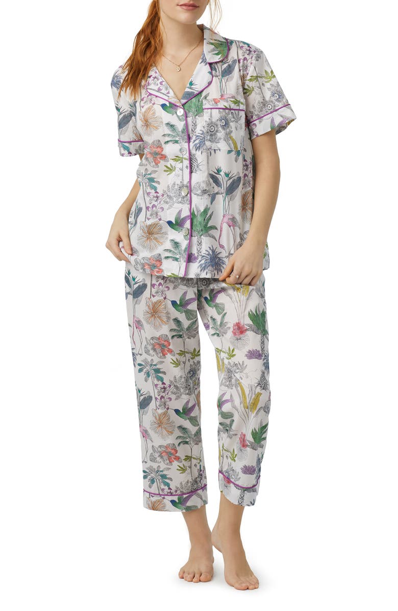 BedHead Pajamas Classic Crop Pajamas, Main, color,