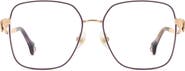 Carolina Herrera 56mm Square Reading Glasses