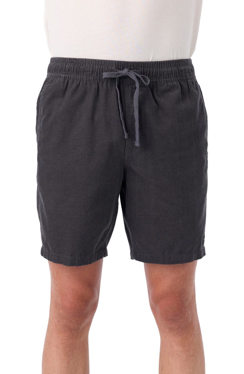 O'Neill Stretch Corduroy Drawstring Shorts, Main, color, 