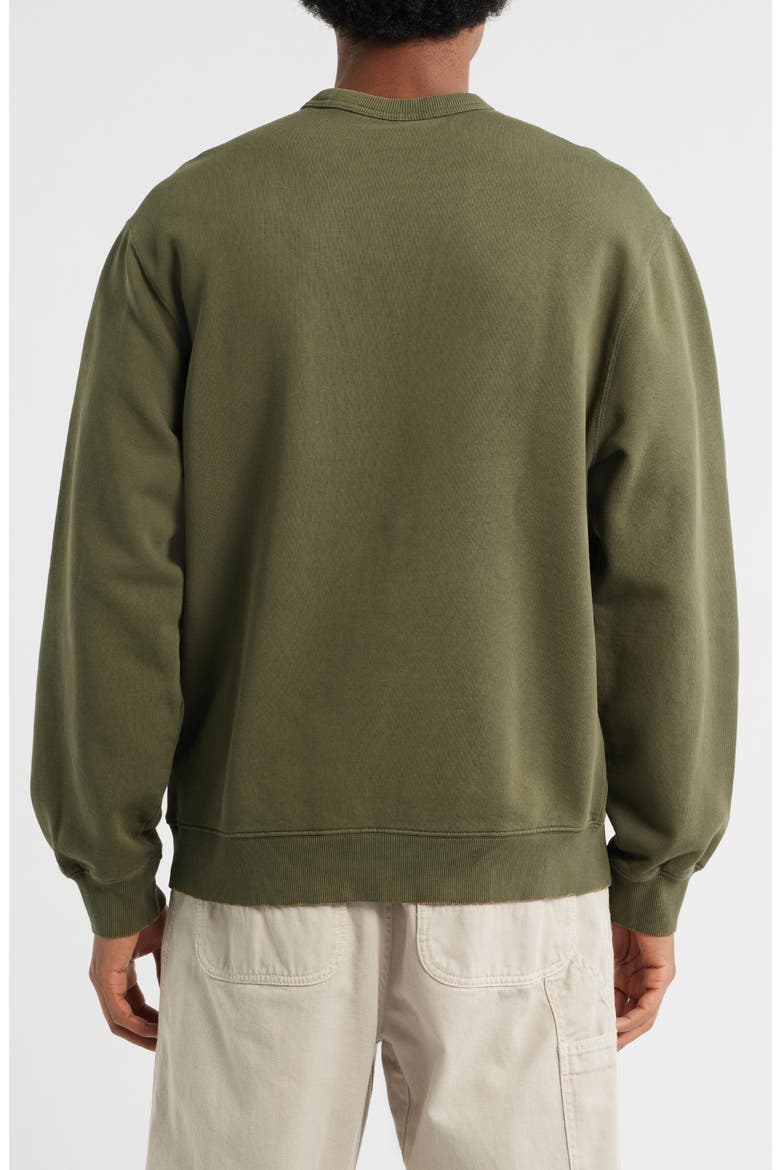 Faded Ponds Corps Graphic Sweatshirt, Alternate, color, CYPRESS (HEAVY STONE WASH)