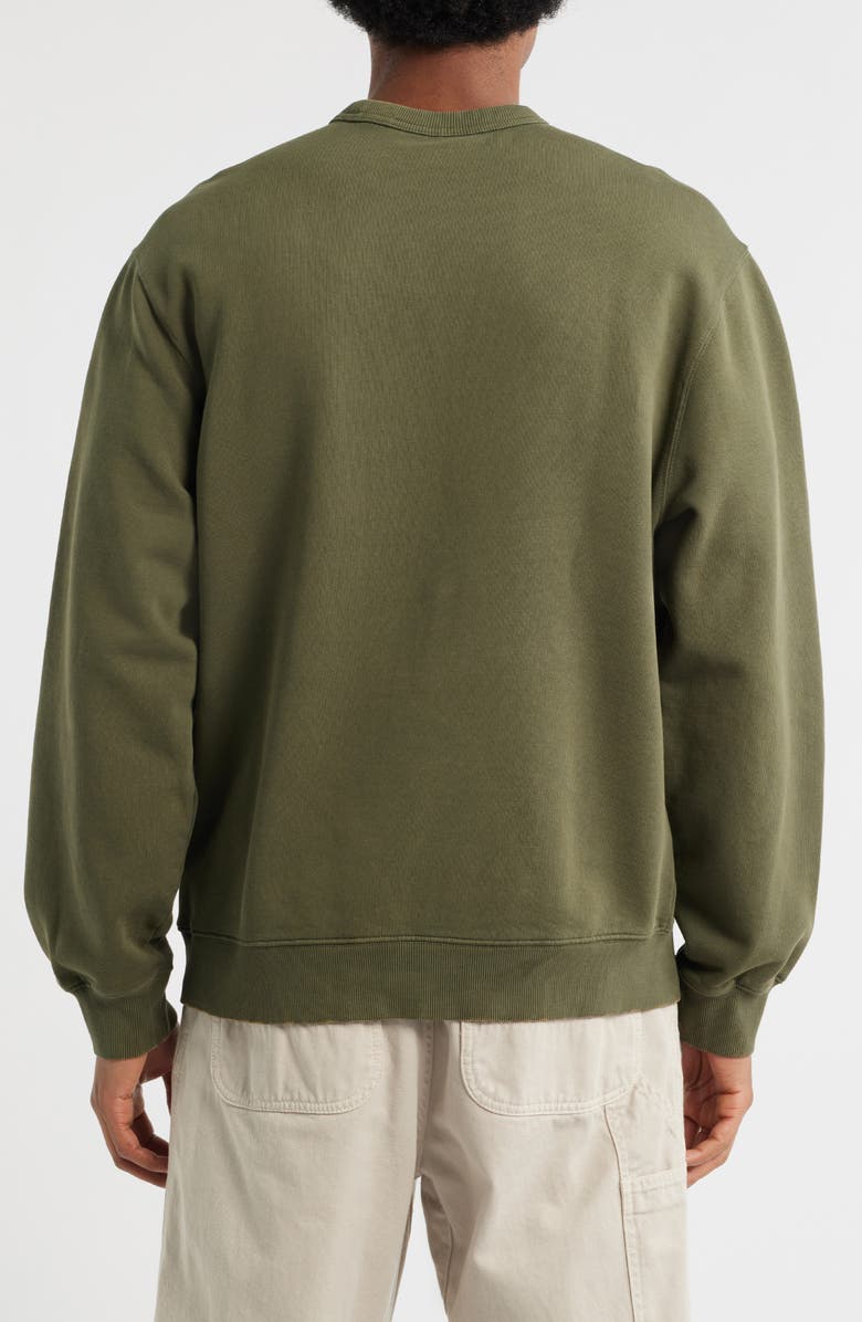 Carhartt Work In Progress Faded Ponds Corps Graphic Sweatshirt, Alternate, color, Cypress (Heavy Stone Wash)