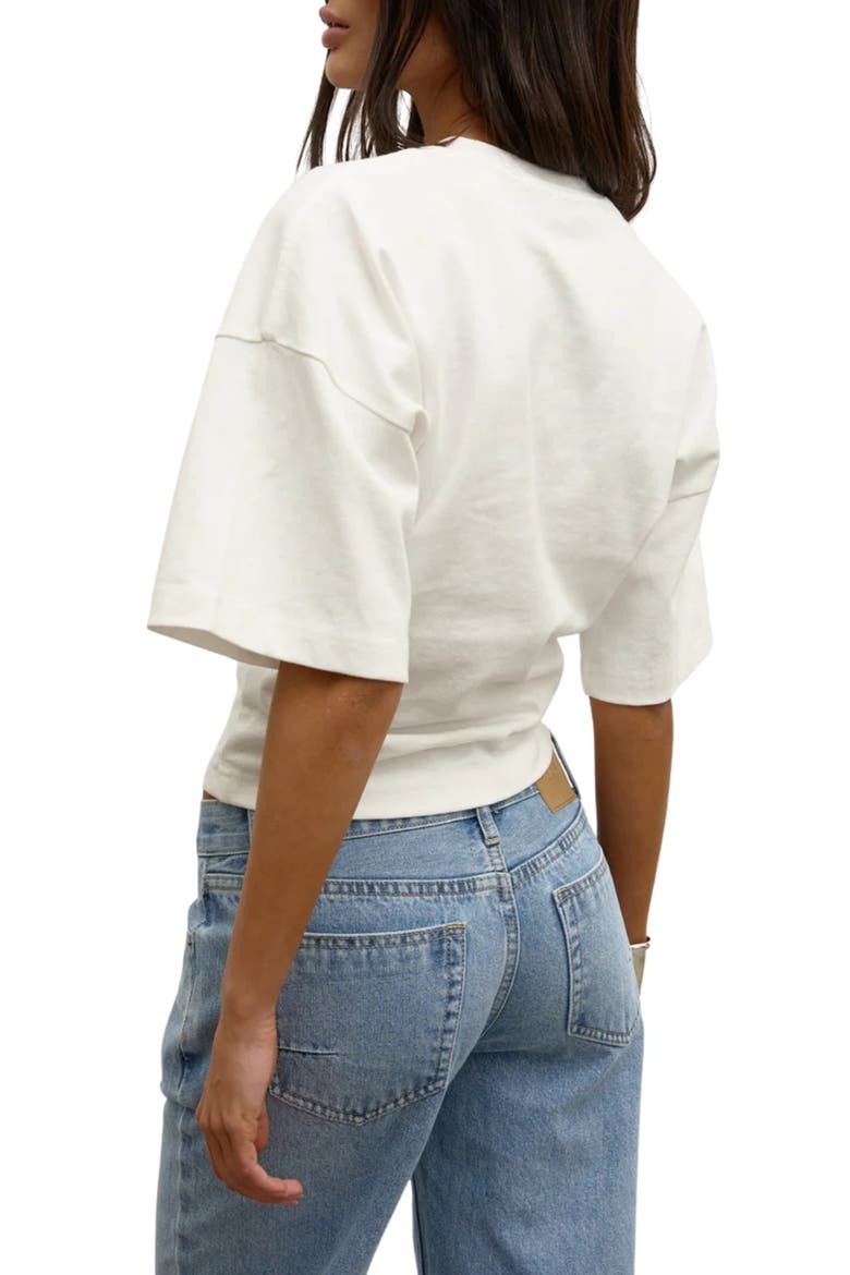Lex Cotton T-Shirt, Alternate, color, WHITE