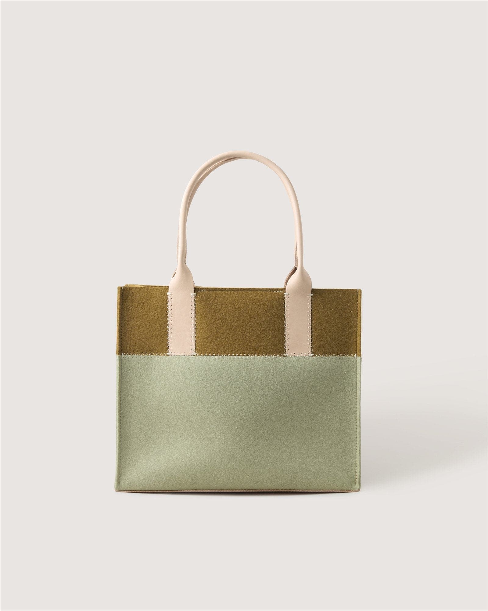 Graf Lantz Jaunt Merino Wool Midi Tote, Main, color, Brine / Dew