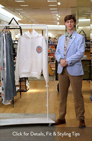 CRIMINAL DAMAGE Beer Bottle Graphic Cotton Hoodie (Men) | Nordstromrack