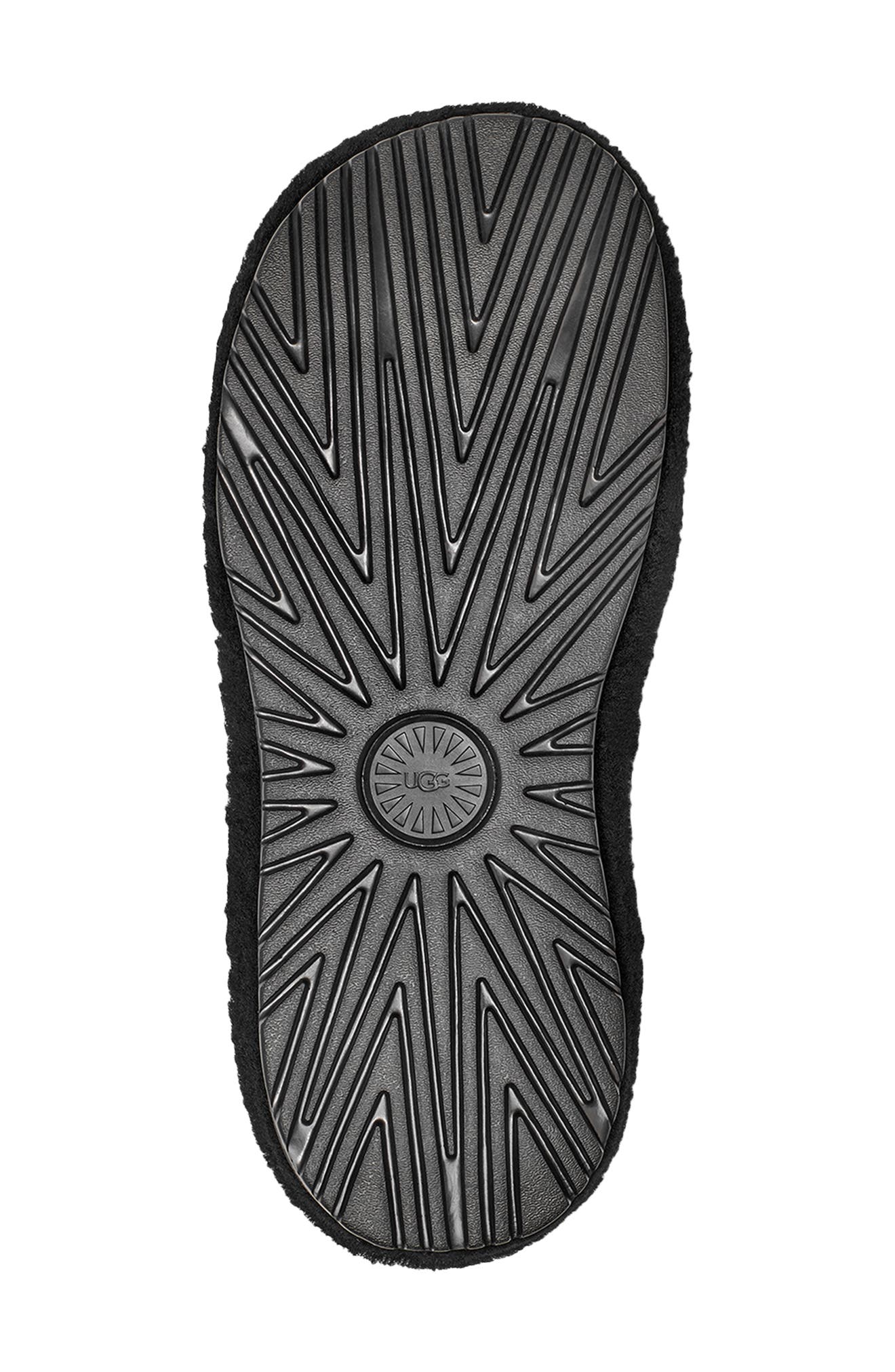 Fluff You Slipper, Alternate, color, BLACK