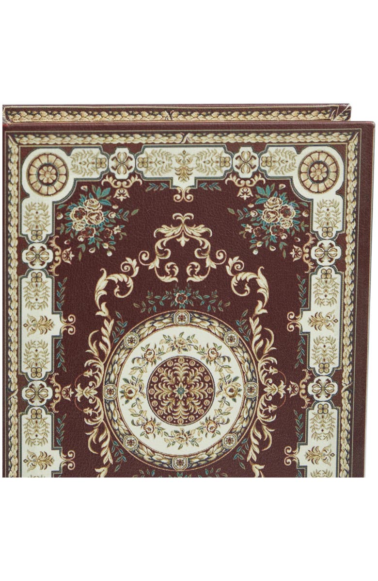 SONOMA SAGE HOME Set of 3 Faux Book Boxes, Alternate, color, Red