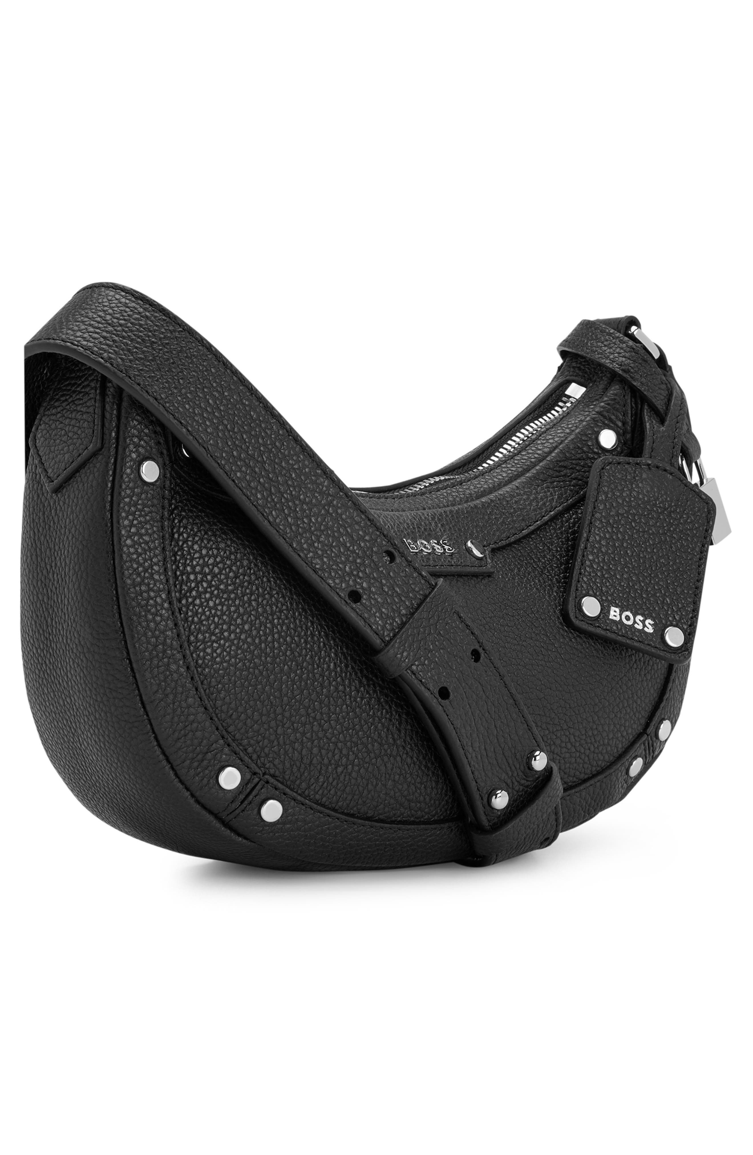 Small Ivy Hobo Bag, Alternate, color, BLACK