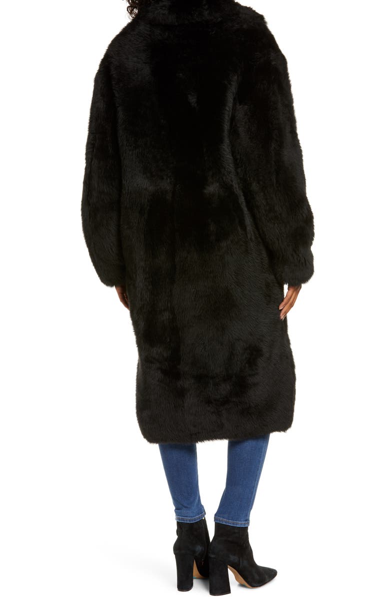 UGG<sup>®</sup> Esme Long Genuine Toscana Shearling Coat, Alternate, color,