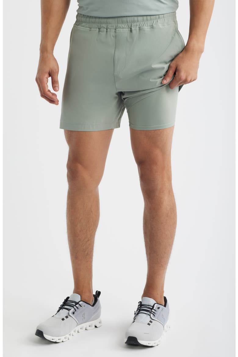 Circuit 5-Inch Lined Training Shorts, Alternate, color, GREEN SLATE