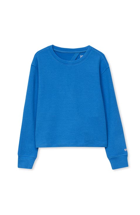 Girls Long Sleeve Twist Back Active Top