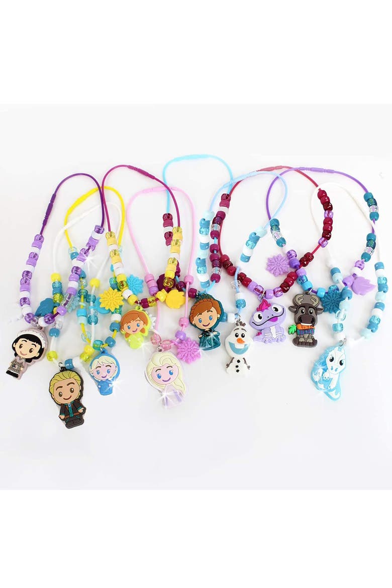 Disney Frozen 2 Deluxe DIY Sparkling Necklace Activity Set, 520pc, Alternate, color, Multicolored