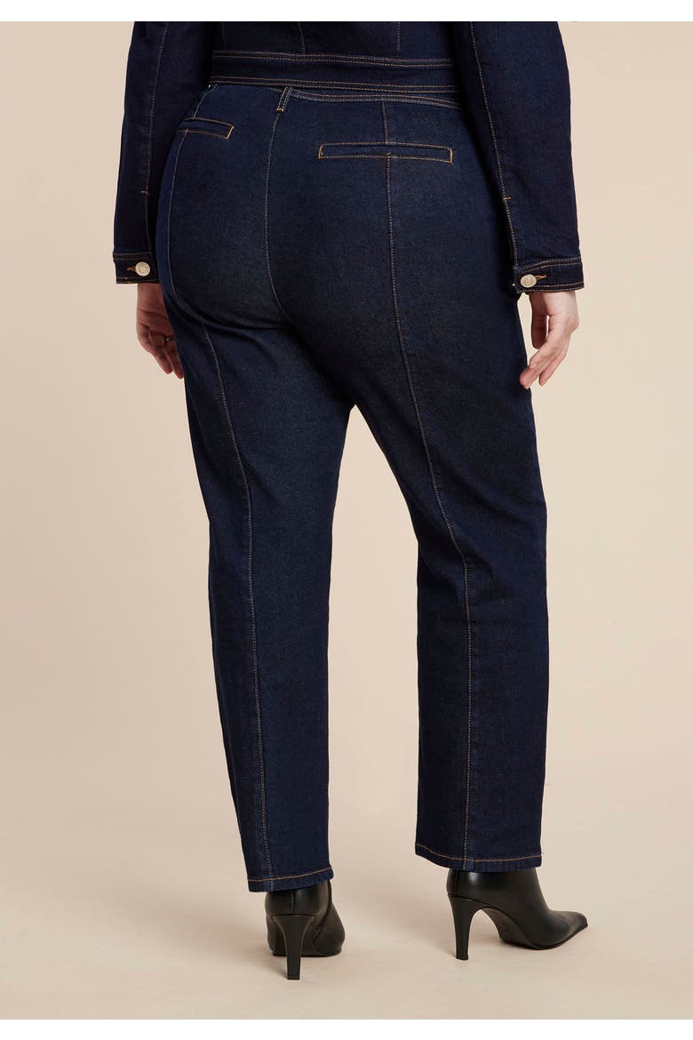 Zip Front Bootcut Jean, Alternate, color, TRUE DARK RINSE