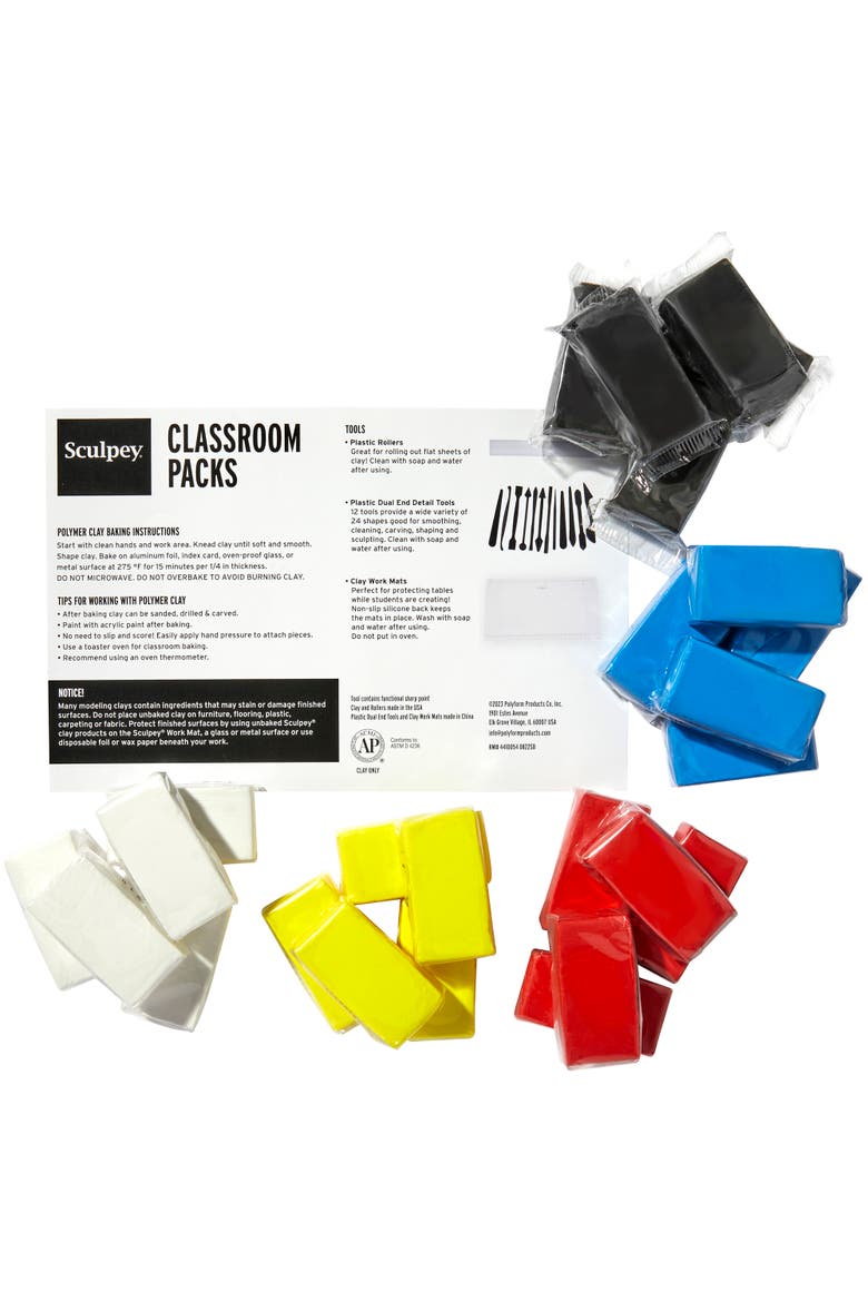 Bake Shop Oven-Bake Clay Bars Craft Kit, Main, color, Multicolored