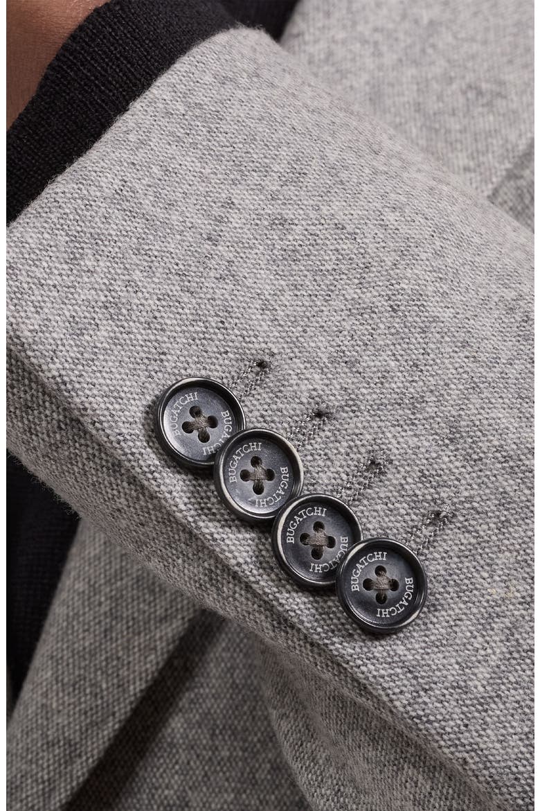Wool Blend Sport Coat, Alternate, color, GREY STONE