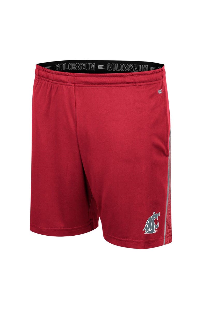 COLOSSEUM Men's Colosseum Crimson Washington State Cougars Laws of Physics Shorts, Alternate, color, 