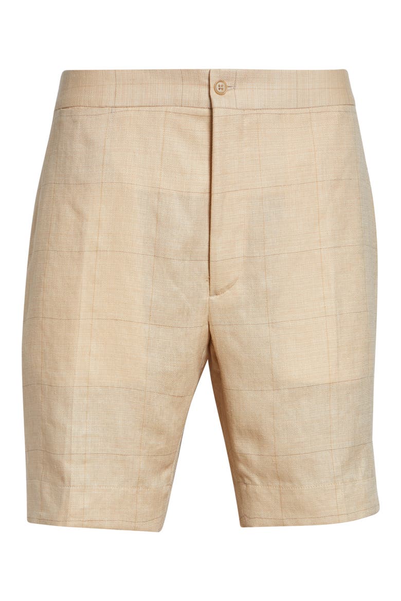 Gregory Linen-Blend Short, Alternate, color, CLASSIC TAN