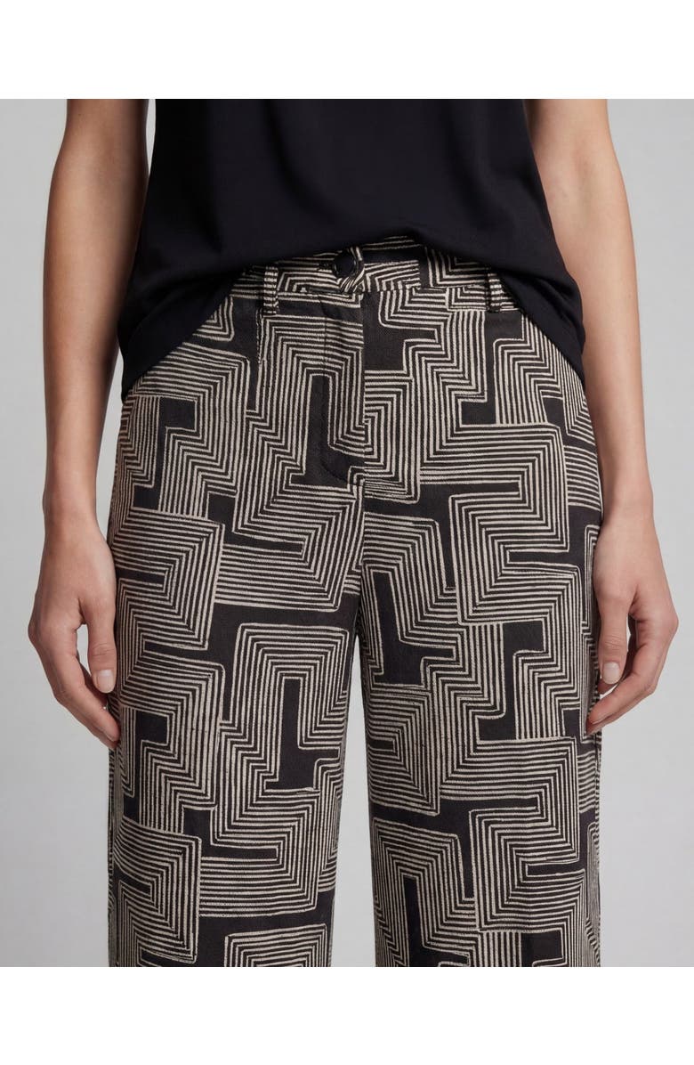 Lords of Harlech Inter Twine Womens Wide-leg Pant, Alternate, color, Inter Twine Black