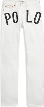 Polo Ralph Lauren Logo Relaxed Straight Leg Jeans
