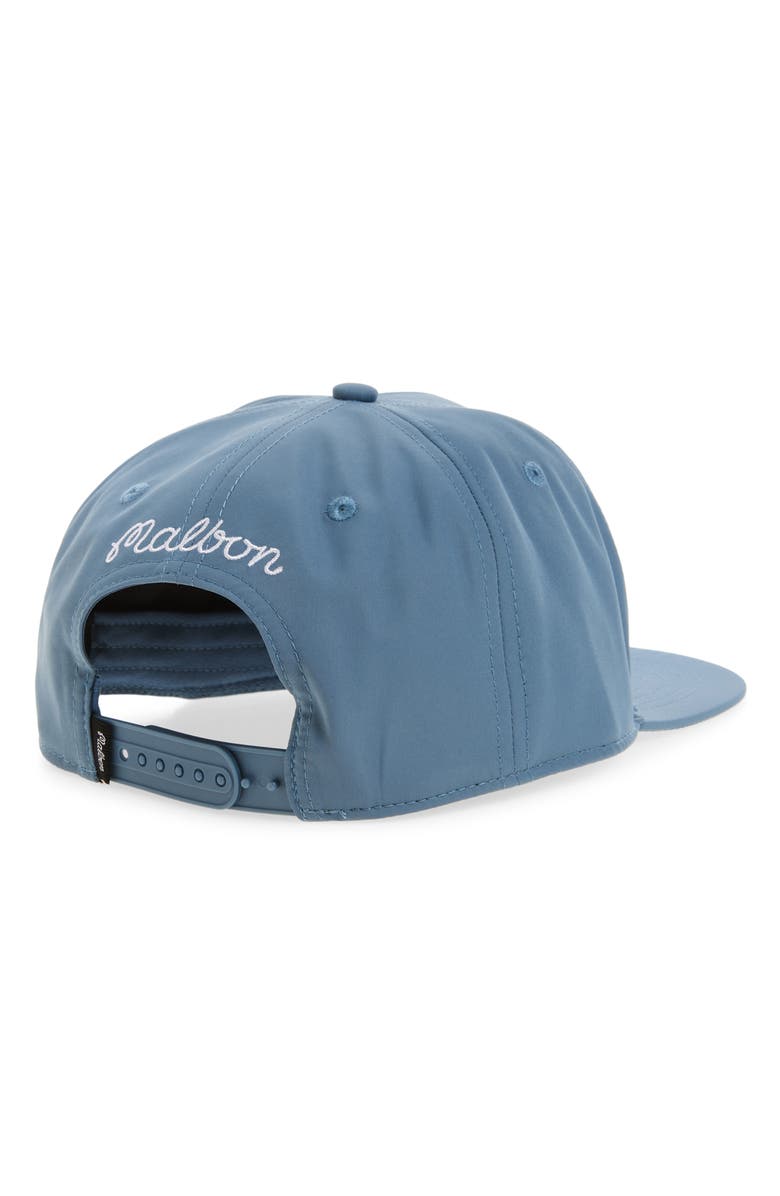 MALBON M Logo Snapback Hat, Alternate, color, Aegean Blue