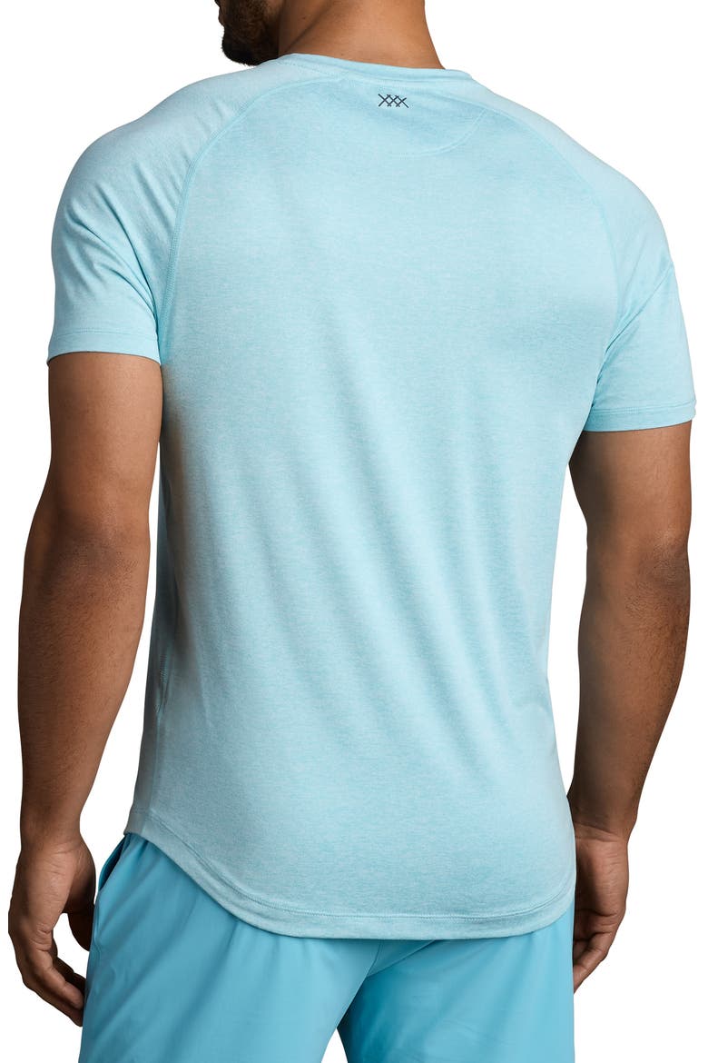 Atmosphere Performance T-Shirt, Alternate, color, BELIZE BLUE HEATHER